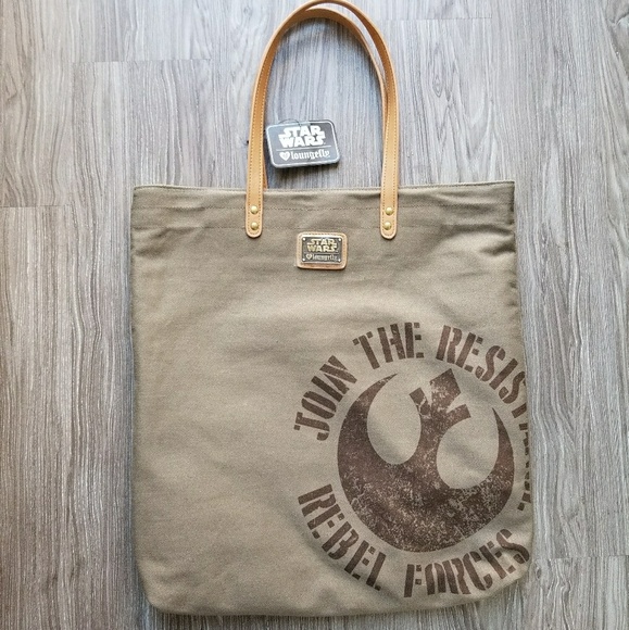 Star Wars Loungefly Rebel tote - Picture 3 of 4